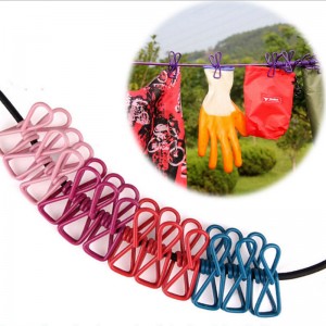 【Rental】Color drying clothesline clip