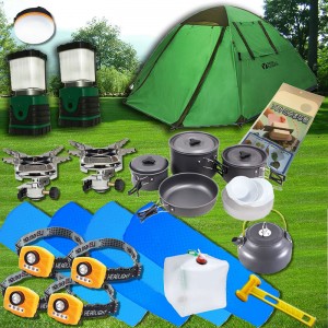 【Rental】 Advanced 4 persons camping set