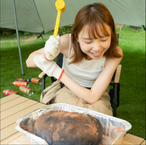 [Campsite Activity] Firewood Roast Chicken Workshop